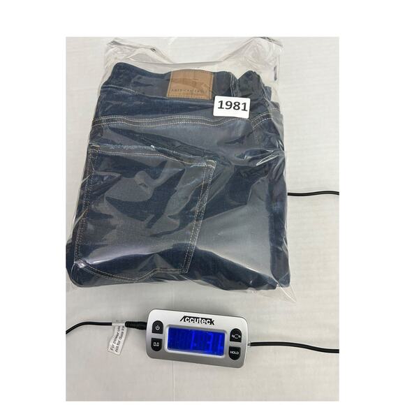 American Eagle Jeans Womens Size 4 Short Curvy High Rise Skinny Kick Dark Wash - Picture 13 of 13